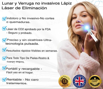 NeoLaser™- Láser no invasivo para eliminar lunares y verrugas